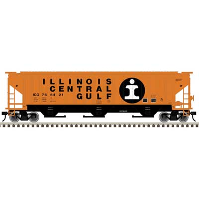 Atlas O 2-Rail PS4750 HOPPER Illinois Central Gulf ( ICG )#766332 - ATO20016545