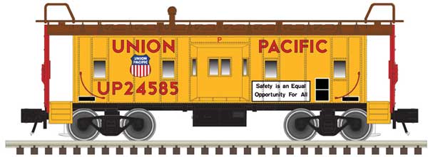 Atlas O O 3RL BAY WINDOW CABOOSE - Union Pacific ( UP )- ATO2001741