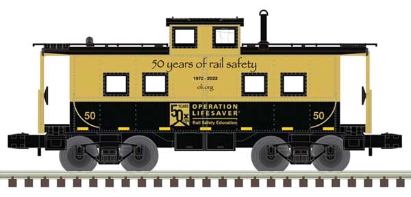 Atlas O O 3RL NORTH EAST CABOOSE OPERATION LIFESAVER #50 - ATO3001038