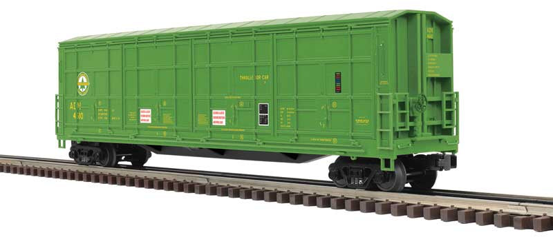 Atlas O Thrall 55' All-Door Boxcar - 3-Rail - Ready to Run - Premier(R) -- Ashley, Drew and Northern (green) #4515