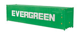Atlas O 40' High-Cube Container 6-Pack - Assembled -- 2 Each BAL, Cosco, Evergreen