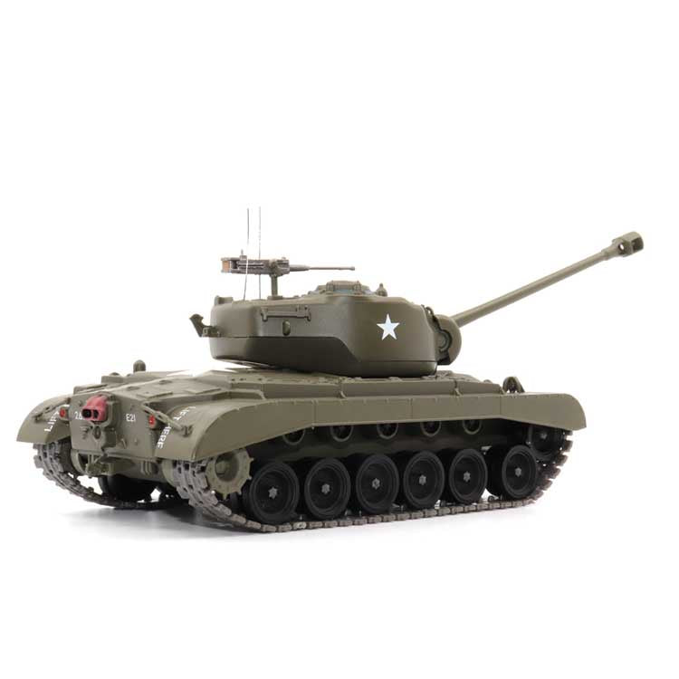 Atlas O M26 (T26E3) Tank - Assembled -- 2nd Armored Division - Germany, April 1945