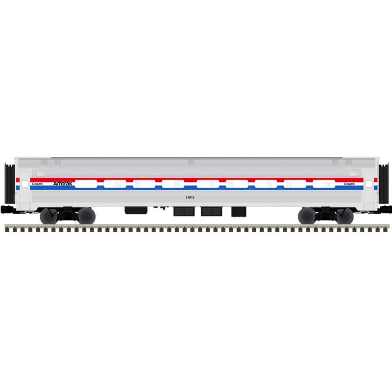 Atlas Premier (3-Rail) O Amfleet Passenger Car - Amtrak Phase III #21200