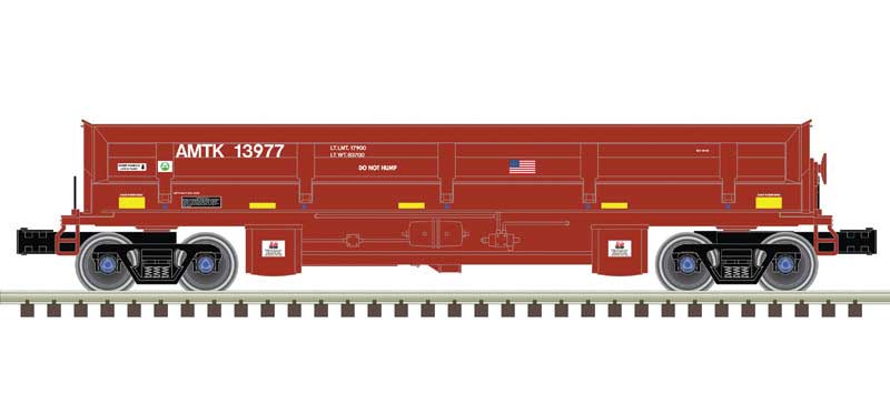 Atlas O O OPERATING DUMP CAR - AMTRAK #13977 - ATO30099614