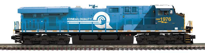 Atlas O GE ES44AC - 3-Rail - Proto-Sound 3.0 and DCS - Premier -- CSX #1976 (Conrail Heritage, blue, white, blue, yellow)