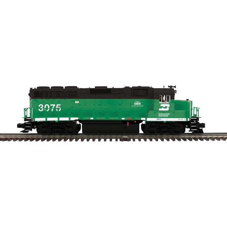 Atlas O EMD GP40 - 3-Rail - Proto-Sound 3.0 - Premier -- Burlington Northern (BN) #3081 (Cascade Green, black, white)