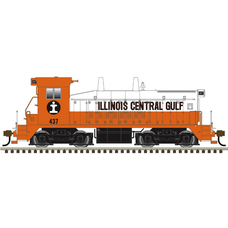 Atlas Master (3-Rail) O SW8/9 Locomotive Illinois Central Gulf #452