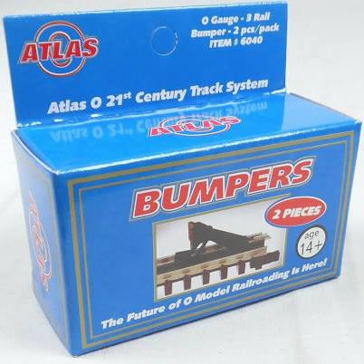 Atlas O 21st Century Track System(TM) Accessories -- O-27 Track Bumper pkg(2) - ATO6040