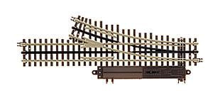 Atlas O 21st Century Track System(TM) Nickel Silver Rail w/Brown Ties - 3-Rail -- O-54 Right-Hand Remote Custom Supreme Switch - ATO6071