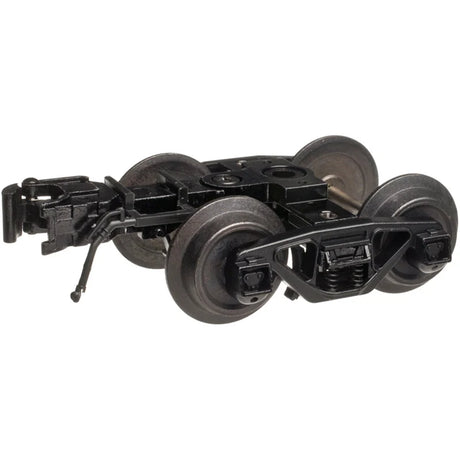 Atlas O 70-Ton Modified Friction Bearing Trucks w/Knuckle Coupler - 3-Rail - Ready to -- 1 Pair - ATO66036