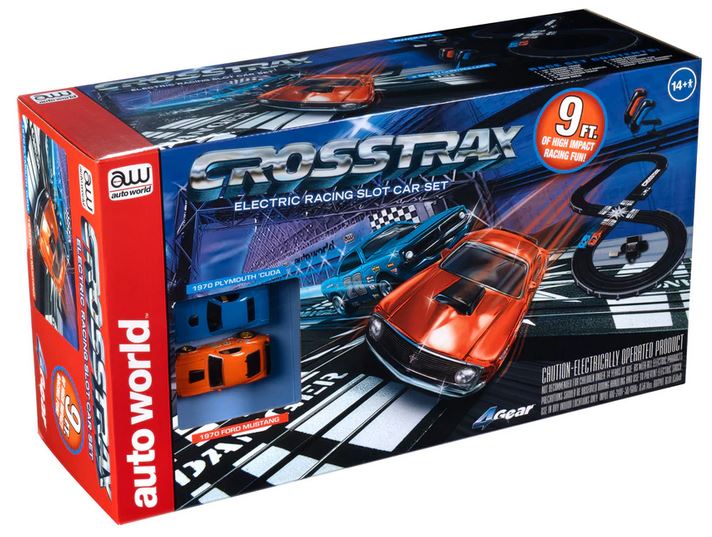 CrossTrax Road Course 9' Slot Race Set