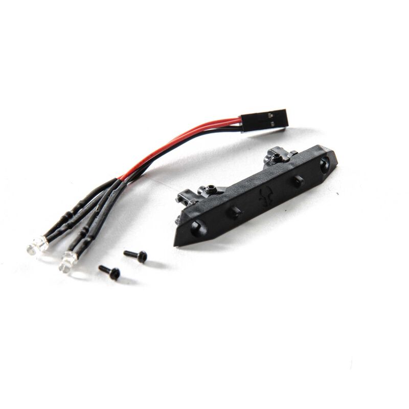 Axial SCX24 CRC Front Bumper w/ LED's - AXI31616