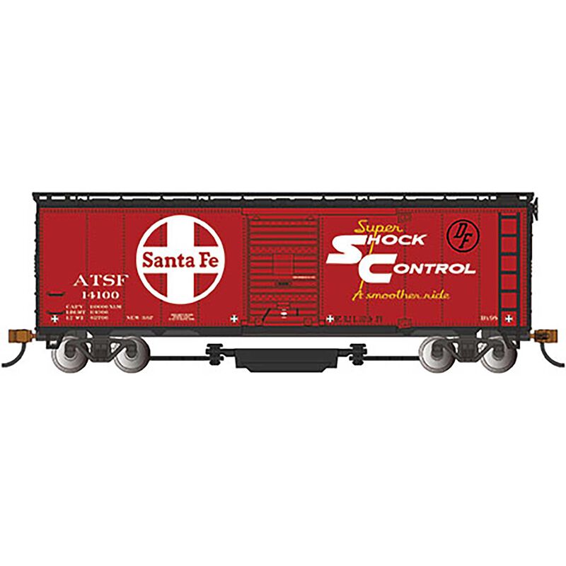 Bachmann Trains HO TRACK CLEANING CAR SANTA FE #14112 - BAC16324