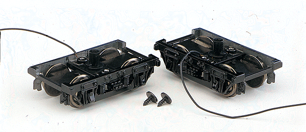 Bachmann Trains Spectrum(R) On30 Trucks w/Wheel Sets -- Passenger - Diecast 1 Pair - BAC29902