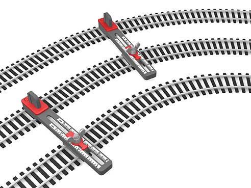 Bachmann Trains Adjustable Parallel Track Tool -- pkg(2) - BAC39017