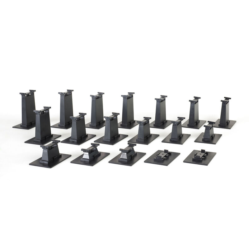 Bachmann Trains HO Graduated Pier Set - E-Z Track(R) -- 18 Pieces - BAC44595