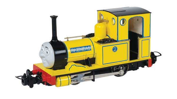 Bachmann Trains Narrow Gauge 0-4-2T - Standard DC - Thomas & Friends(TM) -- Rheneas (yellow) - BAC58605