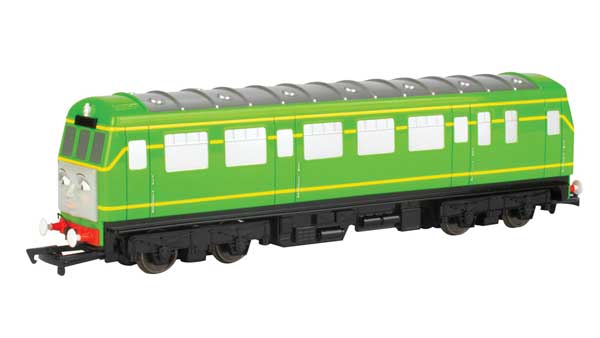 Bachmann Trains Daisy - Standard DC - Thomas and Friends(TM) -- Green, Yellow, Red - BAC58820
