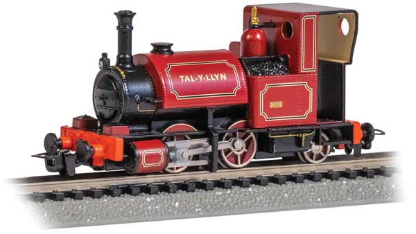 Bachmann HOn30 Fletcher, Jennings & Co. 0-4-2ST - Standard DC -- Talyllyn Railway (red, black)
