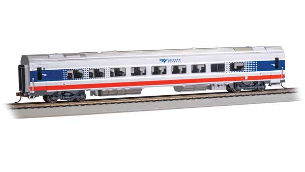 Bachmann HO Siemens Venture Coach - Amtrak Version - Ready to Run -- Amtrak Midwest #4203 (Business Class A, silver, red, blue)