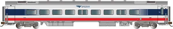 Bachmann N Siemens Venture Coach - Amtrak Version - Ready to Run -- Amtrak #4002 (Midwest Scheme, silver, blue, red, white)