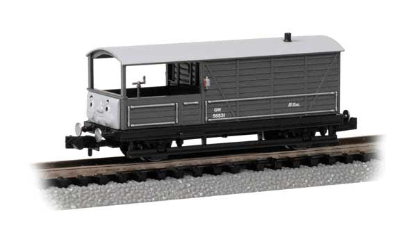 Bachmann N Thomas & Friends(TM) -- Toad the Brake Van (gray)