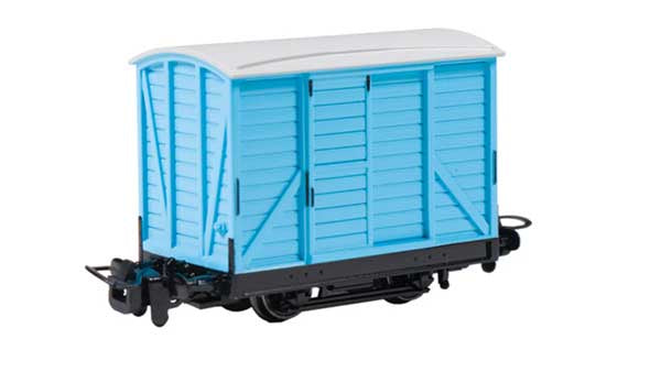 Bachmann HOn30 Narrow Gauge Box Van (Boxcar) - Ready to Run - Thomas & Friends(TM) -- Blue