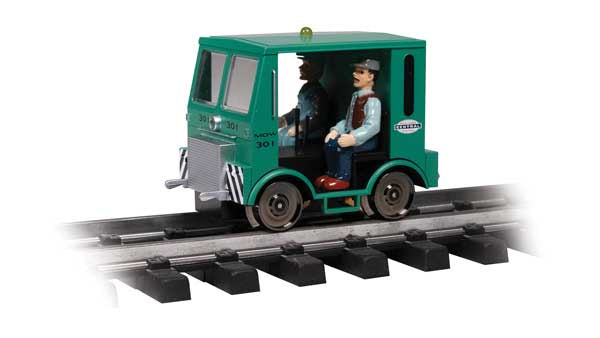 Bachmann SPEEDER - POWERED TRACK CAR NYC- Large "G" Scale - BAC96261