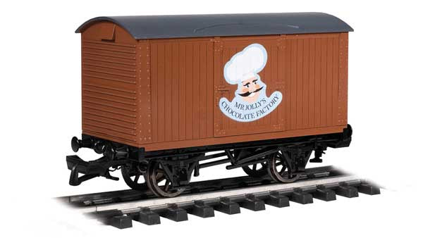 Bachmann G Box Van - Thomas & Friends(TM) -- Mr. Jolly's Chocolate Factory (brown)