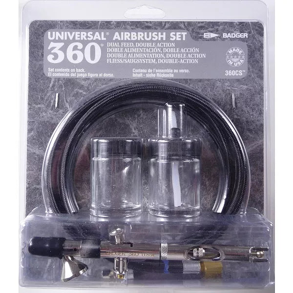 Badger Airbrush Universal Airbrush Set - BAD360CS