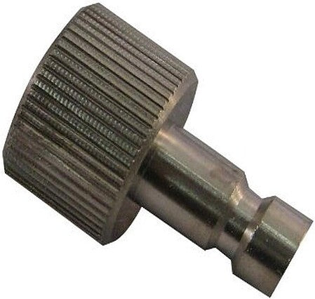 Badger Airbrush Quick Disconnect Plug, screws on 1/8 airbrush connnection to fit with 50-2018 - BAD51040