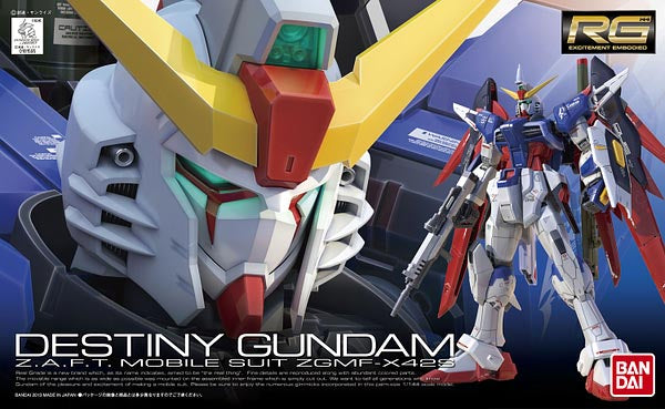 #11 Destiny Gundam Gundam SEED, Bandai RG 1/144