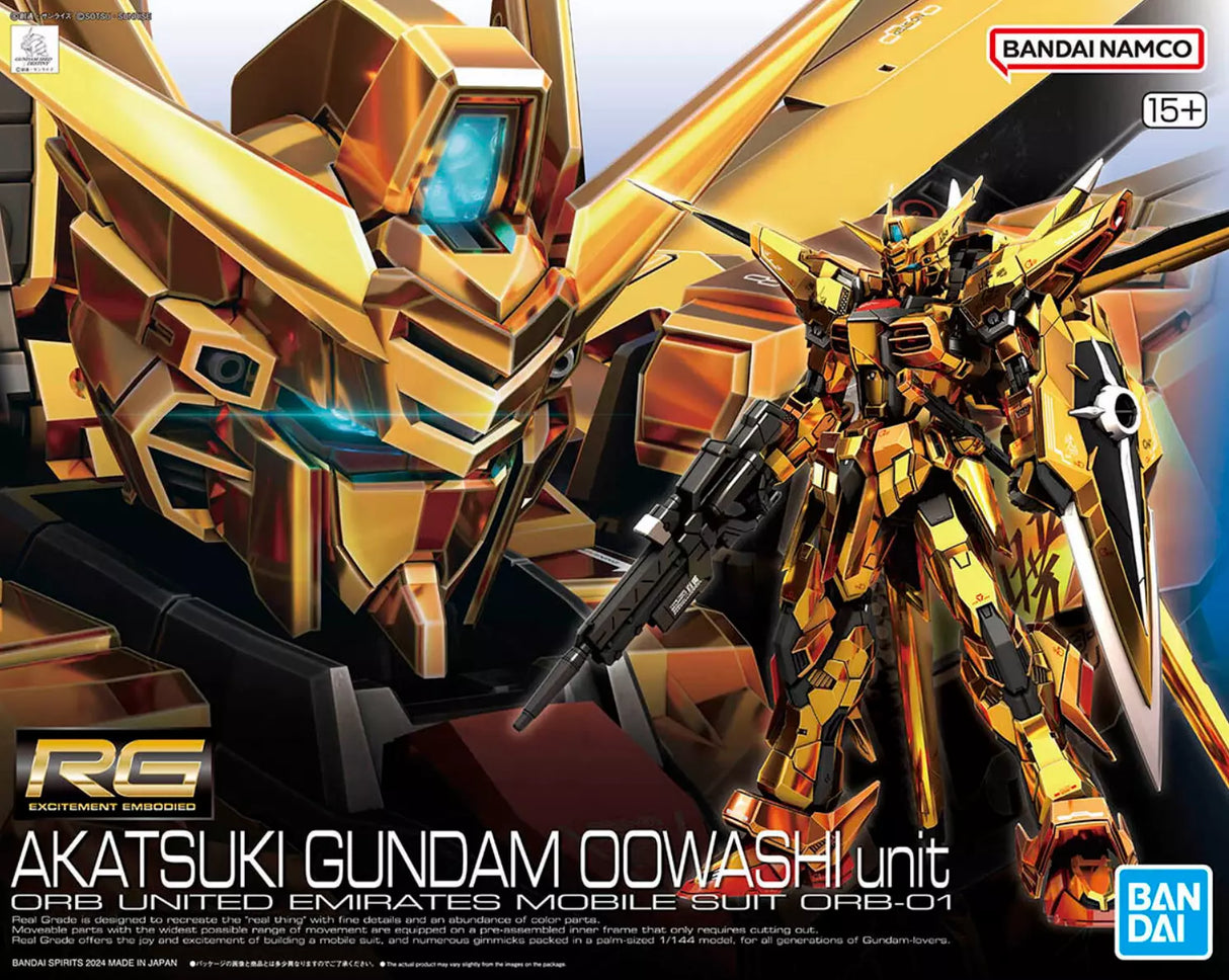 1/144 RG Excitement Embodied Series #41 ORB1 Akatsuki Gundam Oowashi Unit ORB United Emirates Mobile Suit