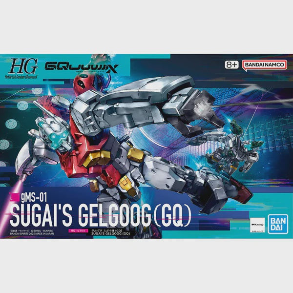 Bandai 1/144 HG GQuuuuuuX Series: #3 Sugai's Gelgoog Mobile Suit Gundam