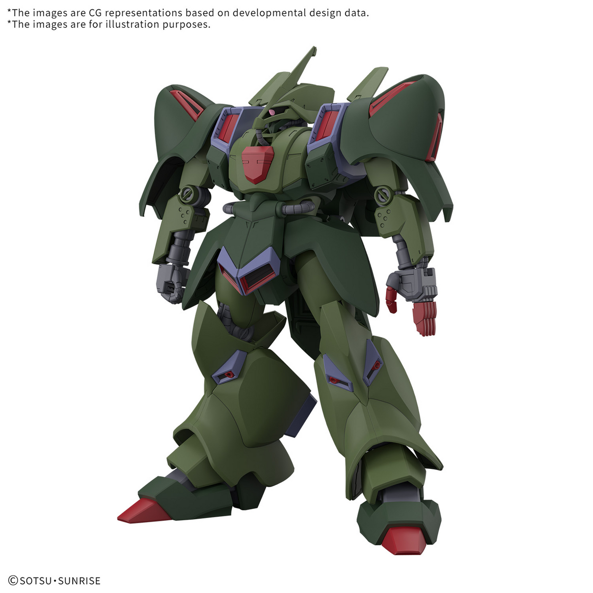 Bandai 1/144 HG Universal Century #262 AMX101 Galluss-J neo Zeon Mass Produced Mobile Suit