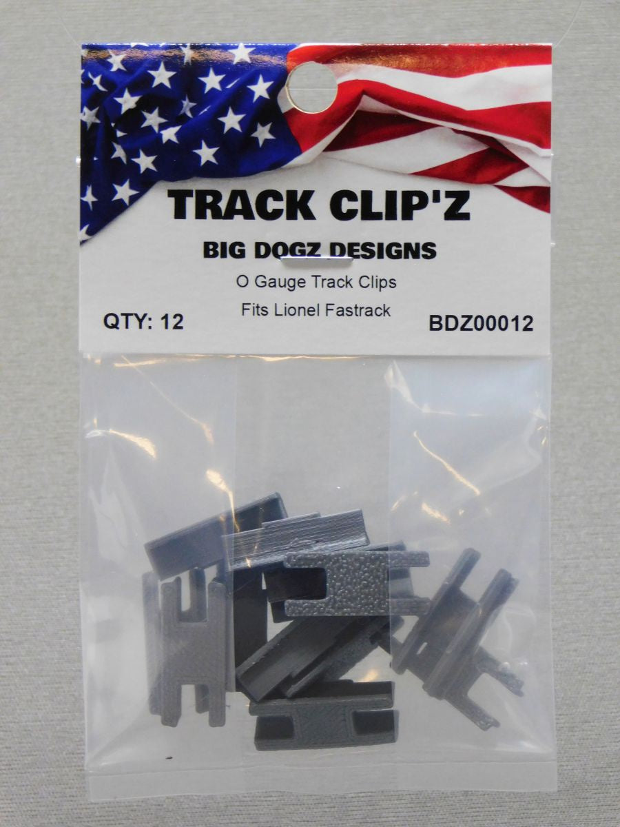 Lionel Fastrack - Track Clip’z 12 Count