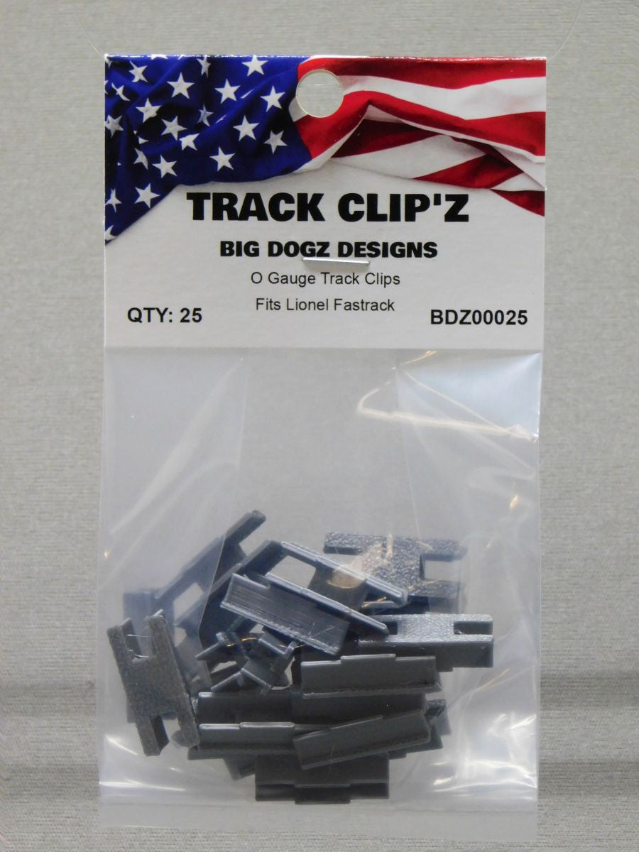 Lionel Fastrack - Track Clip’z 25 Count