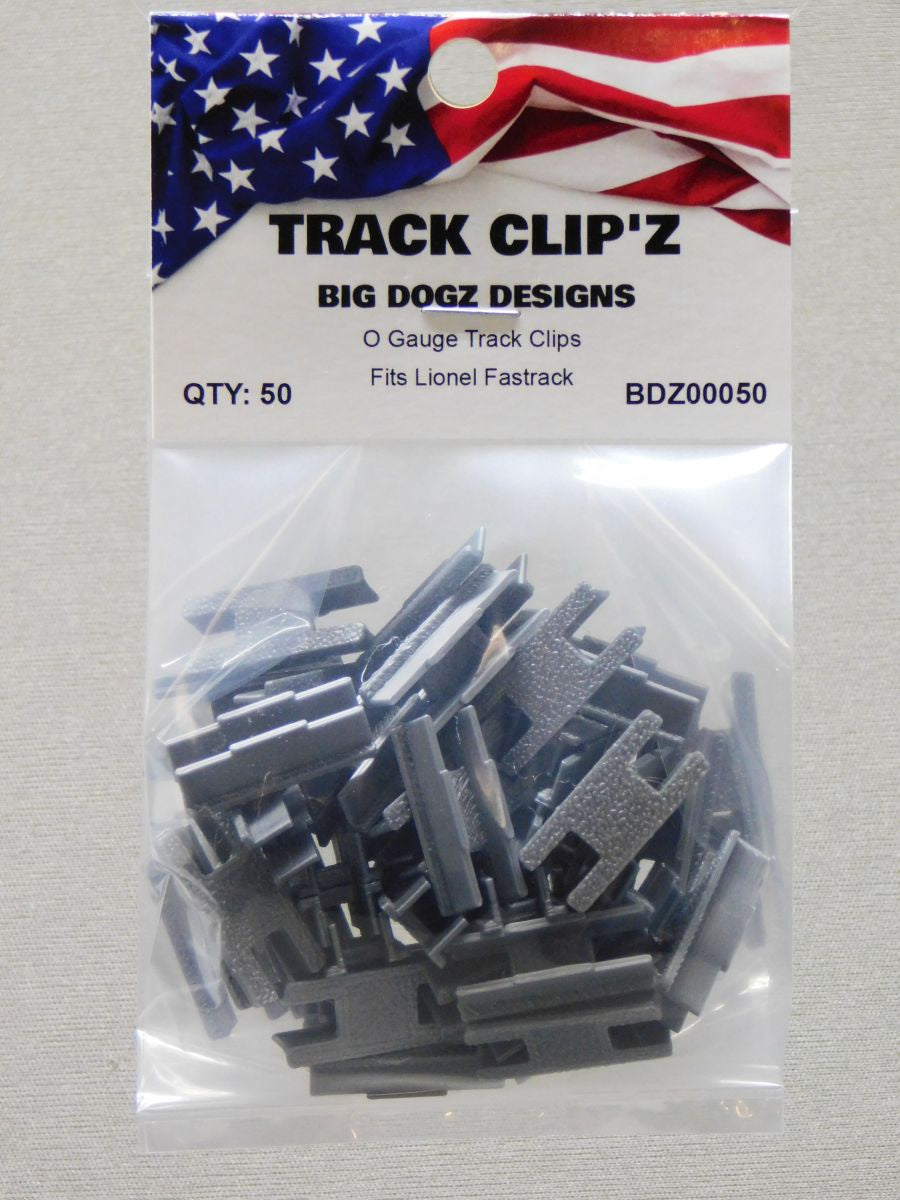Lionel Fastrack - Track Clip’z 50 Count
