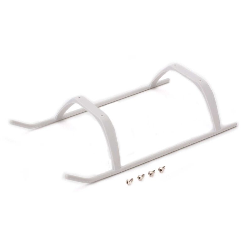 Blade Landing Gear w/ Hardware, White: 200 SR X - BLH2014