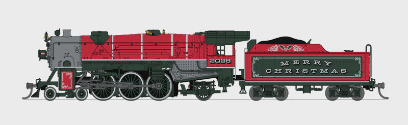 Broadway Limited 10397 N USRA 4-6-2 Heavy Pacific - Standard DC - Stealth -- Christmas 2026