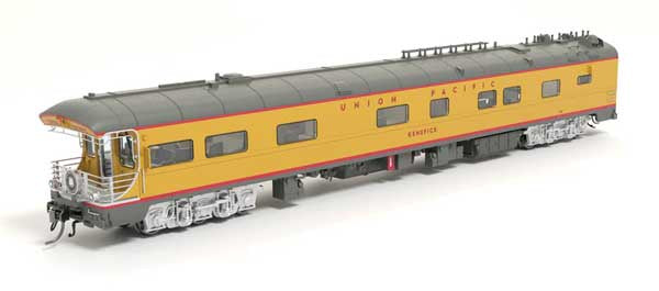 Business Car Observation - Ready to Run -- Union Pacific #119 "Kenefick" (Armour Yellow, gray; Big Boy Tour Drumhead)