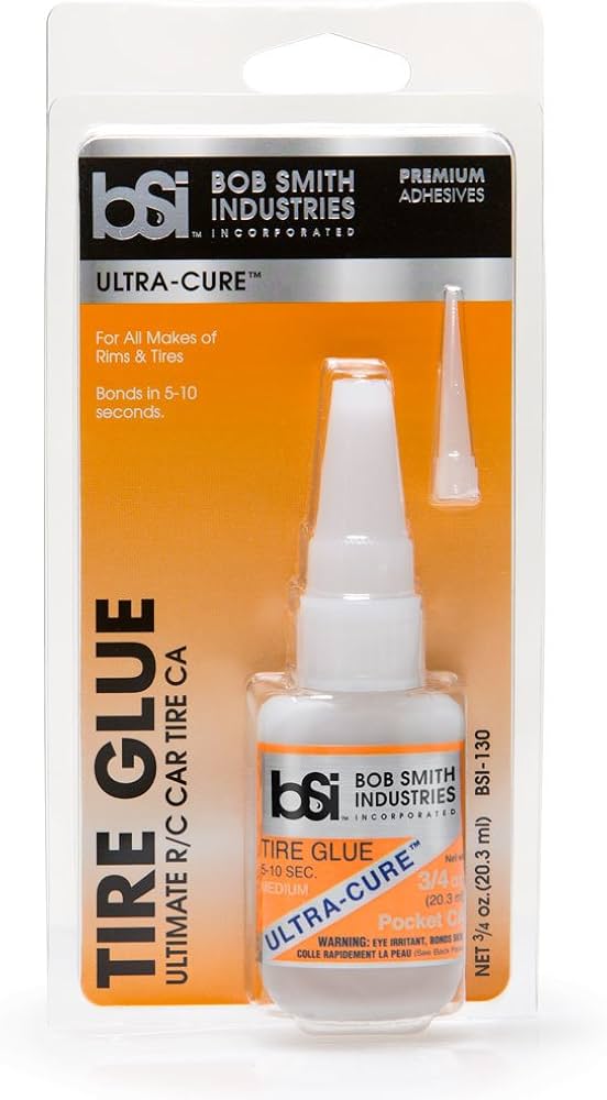 Bob Smith Industries ULTRA-CURE TIRE GLUE 3/4OZ - BOB130