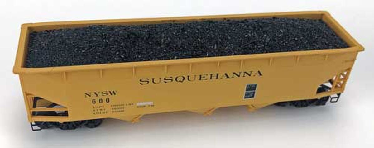 Coal Load 2-Pack -- Fits Accurail 70-Ton Offset Hoppers