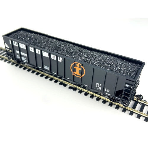 English's Model Railroad HO Real Coal Load 2-Pack -- Fits WalthersMainline(R) 50' 100-Ton 3-Bay Hopper