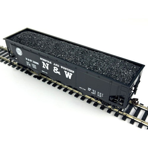 English's Model Railroad HO Real Coal Load 2-Pack -- Fits Bachmann 40' Quad Hopper