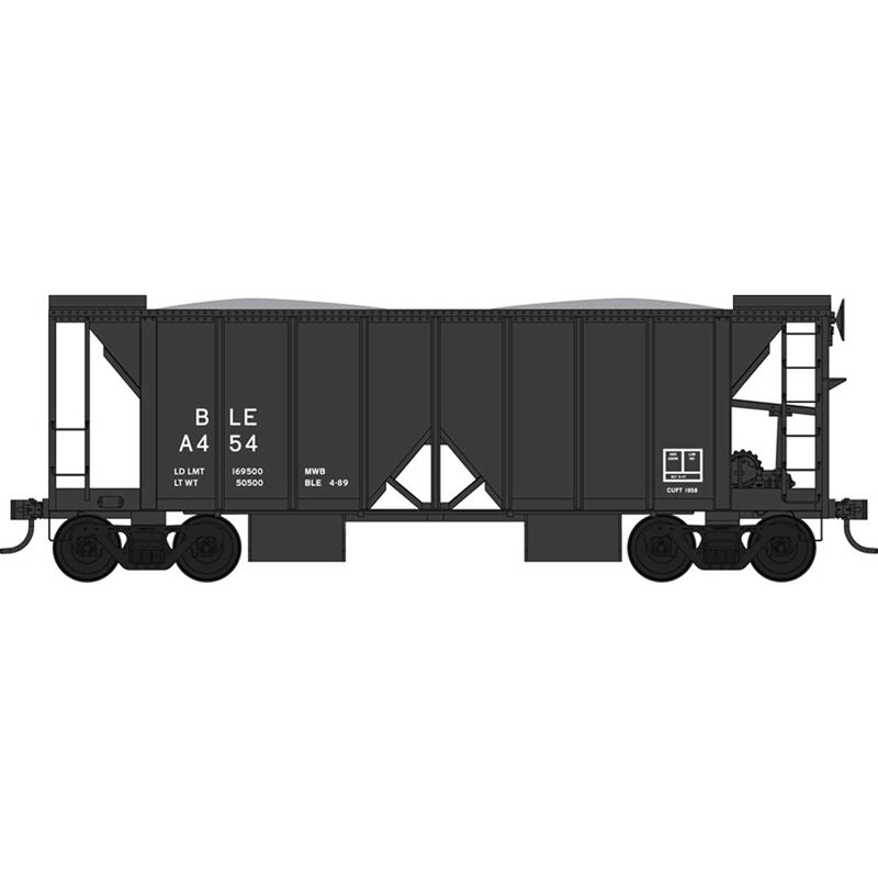 Bowser HO 70 Ton 2 Ballast Car w/ Side Chutes, B&LE A450 - BOW42783