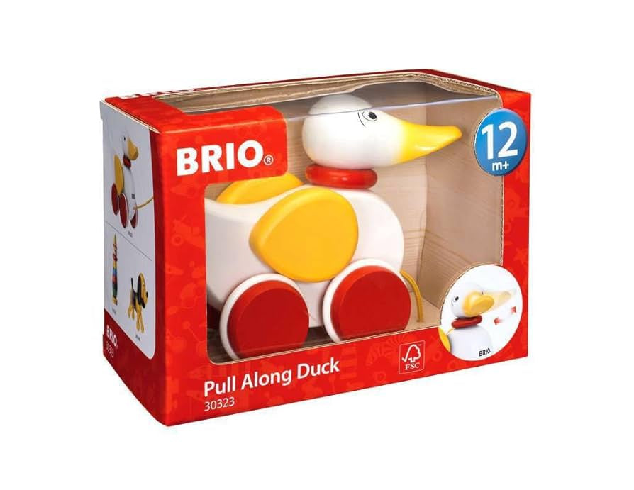 Brio Pull Along Duck - BRIO30323