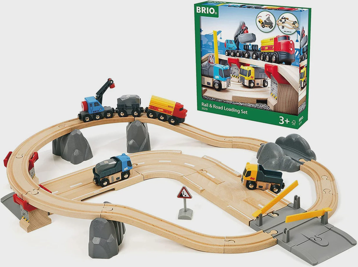 Brio Rail & Road Loading Set - BRIO33210