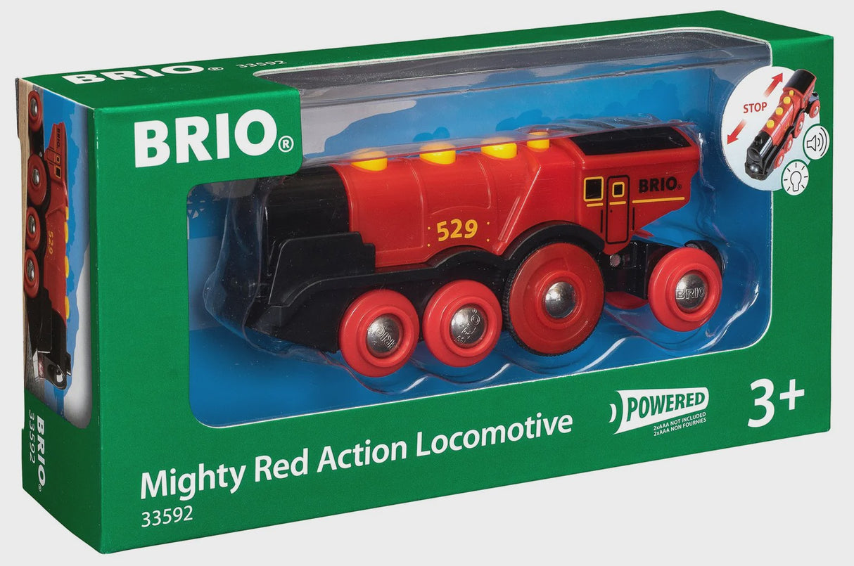 Brio Mighty Red Action Locomotive - BRIO33592