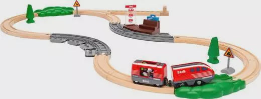 Brio 36102 Pull Back Train Set